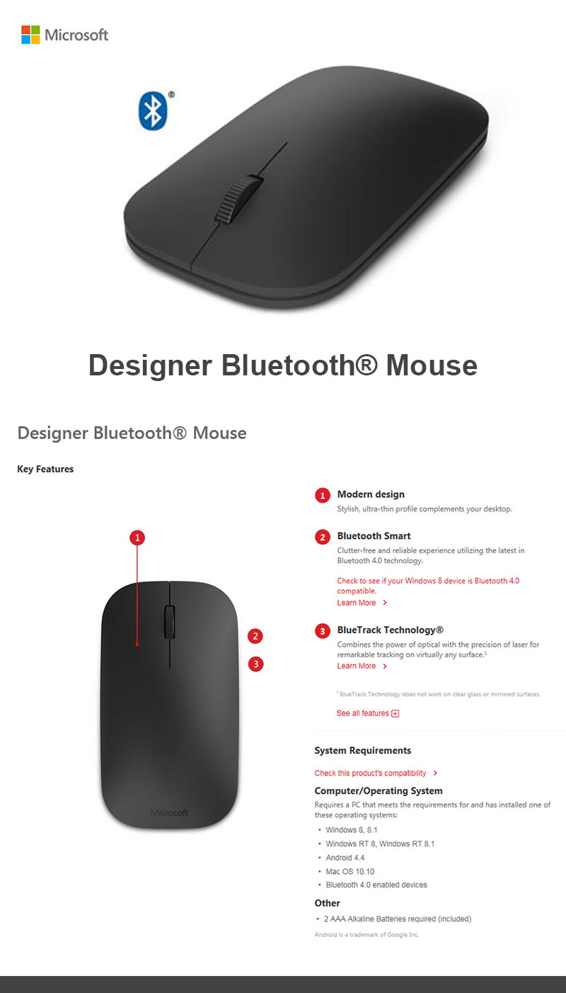 microsoft mouse drivers for mac